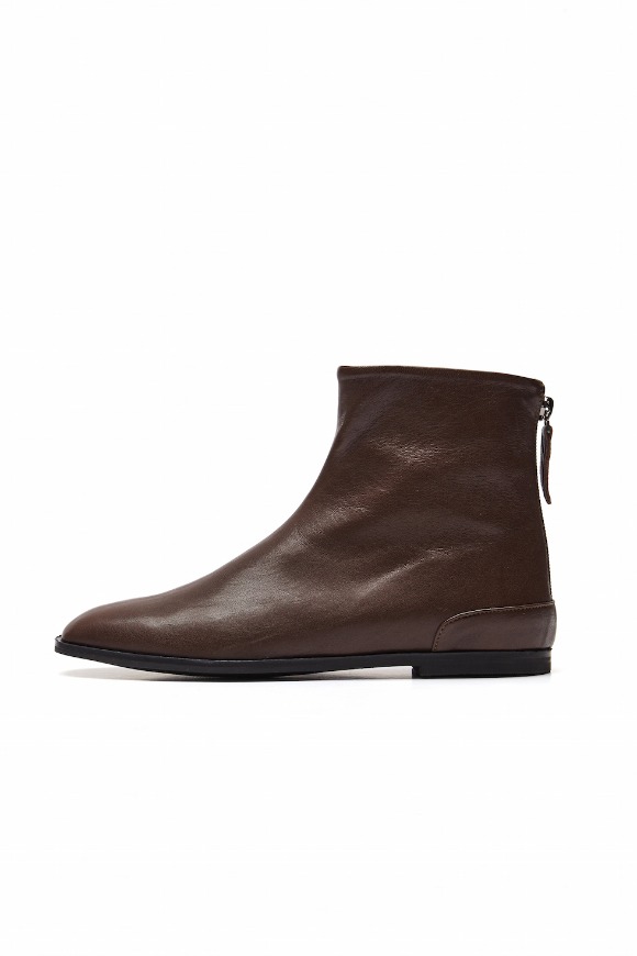 Brown Flat Boots